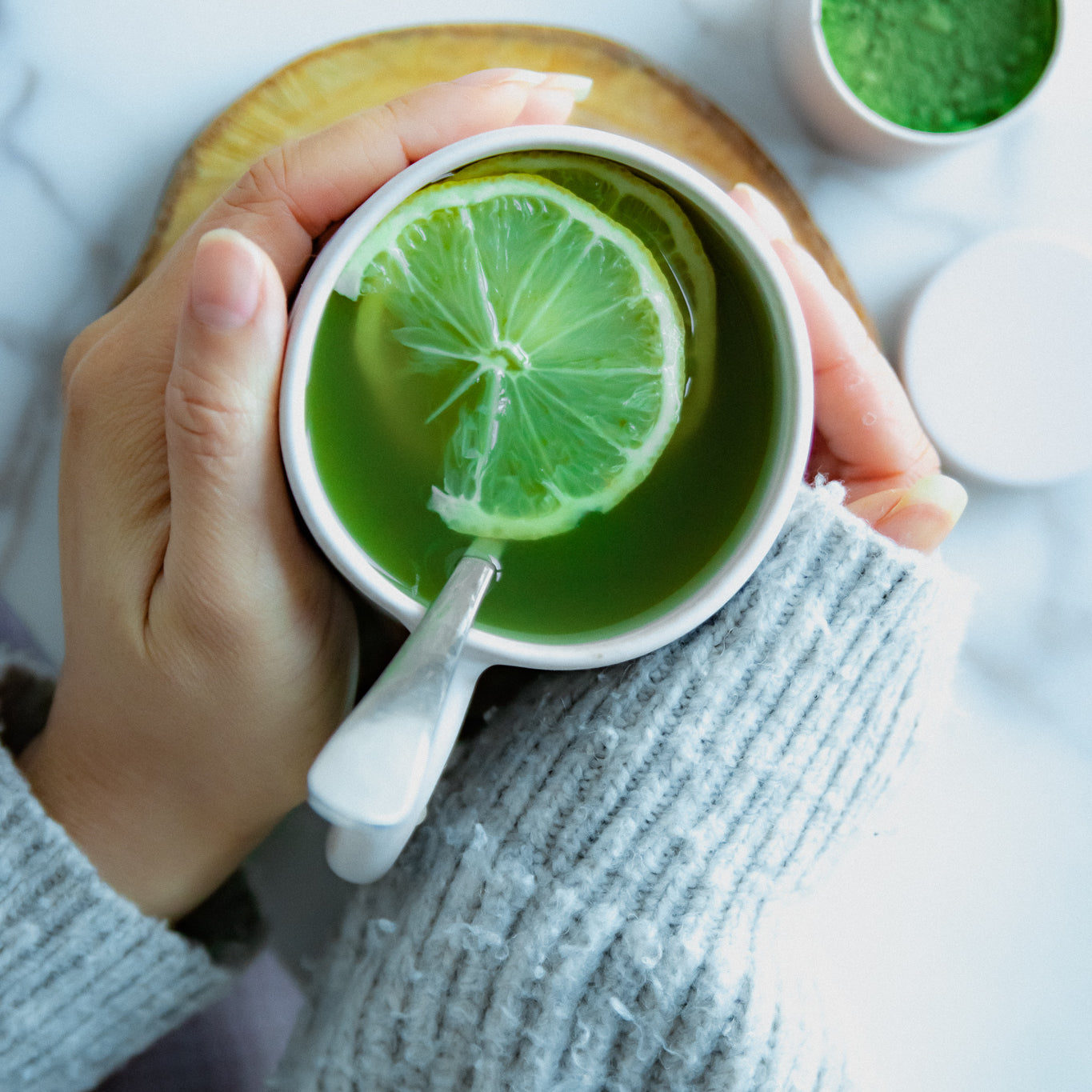 Morning Matcha Tonic Drink